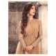 Brown Net Anarkali Dress Indian Party Gown Brown Net Anarkali Dress Indian Party Gown