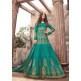 Teal Green Embroidered Anarkali Gown Pakistani Wedding Dress Teal Green Embroidered Anarkali Gown Pakistani Wedding Dress