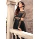 Black Party Gown Designer Punjabi Evening Dress Black Party Gown Designer Punjabi Evening Dress
