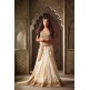 Satin Lehenga Choli Beige & Magenta Indian Wedding Dress Satin Lehenga Choli Beige & Magenta Indian Wedding Dress