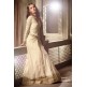 Satin Lehenga Choli Beige & Magenta Indian Wedding Dress Satin Lehenga Choli Beige & Magenta Indian Wedding Dress