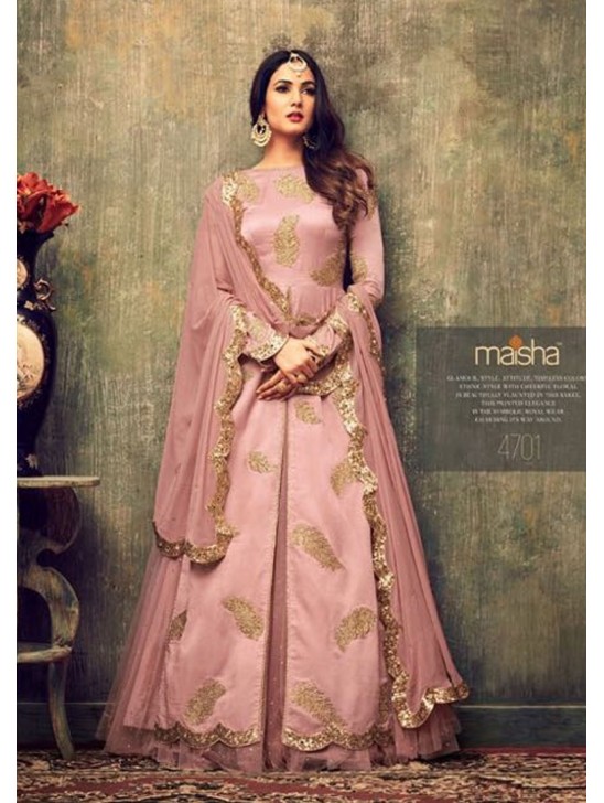 MZ4701 PINK MAISHA AZARA BRIDAL WEDDING WEAR DRESS MZ4701 PINK MAISHA AZARA BRIDAL WEDDING WEAR DRESS