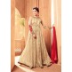 Beige Embroidered Anarkali Gown Designer Maxi Dress Beige Embroidered Anarkali Gown Designer Maxi Dress