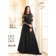 Black Party Wear Gown Indian Anarkali Flared Suit Black Party Wear Gown Indian Anarkali Flared Suit