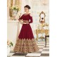 MAROON INDIAN & PAKISTANI BRIDAL WEDDING WEAR ANARKALI SUIT MAROON INDIAN & PAKISTANI BRIDAL WEDDING WEAR ANARKALI SUIT