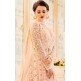 LIGHT PEACH INDIAN & PAKISTANI BRIDAL WEDDING WEAR ANARKALI SUIT LIGHT PEACH INDIAN & PAKISTANI BRIDAL WEDDING WEAR ANARKALI SUIT