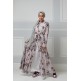 Pink Floral Maxi Inspired Open Abaya Pink Floral Maxi Inspired Open Abaya