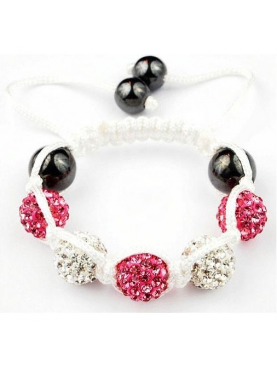 CUTE PINK AND SILVER CHILDREN BALL BRACELET FOR A LITTLE PRINCESS CUTE PINK AND SILVER CHILDREN BALL BRACELET FOR A LITTLE PRINCESS