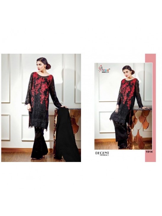 Black Pakistani Designer Palazzo Suit Black Pakistani Designer Palazzo Suit
