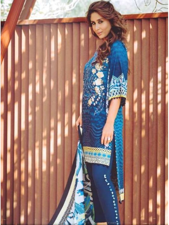 FM-17 BLUE KAREENA KAPOOR STYLISH SPRING SUMMER READY MADE LAWN SUIT FM-17 BLUE KAREENA KAPOOR STYLISH SPRING SUMMER READY MADE LAWN SUIT