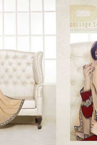 21052 RED FIONA AYESHA TAKIA PARTY WEAR SALWAR SUIT