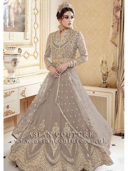 BROWN INDIAN MAXI EVENING WEDDING DRESS BROWN INDIAN MAXI EVENING WEDDING DRESS