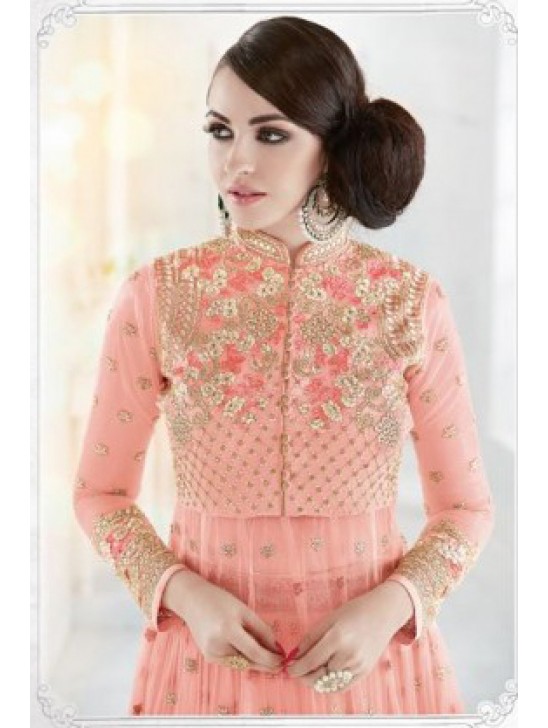 7210-C LIGHT PEACH GLOSSY SAPPHIRE WEDDING WEAR DESIGNER DRESS 7210-C LIGHT PEACH GLOSSY SAPPHIRE WEDDING WEAR DESIGNER DRESS