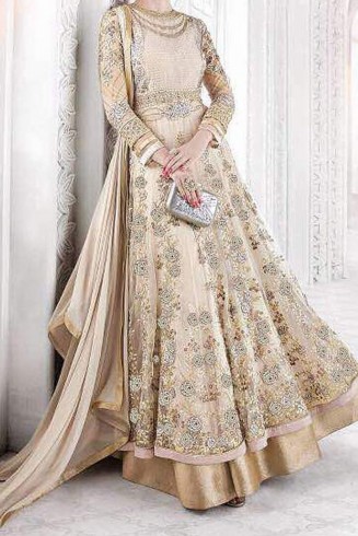 7209-B YELLOW GLOSSY SAPPHIRE MAXI WEDDING ANARKALI SUIT