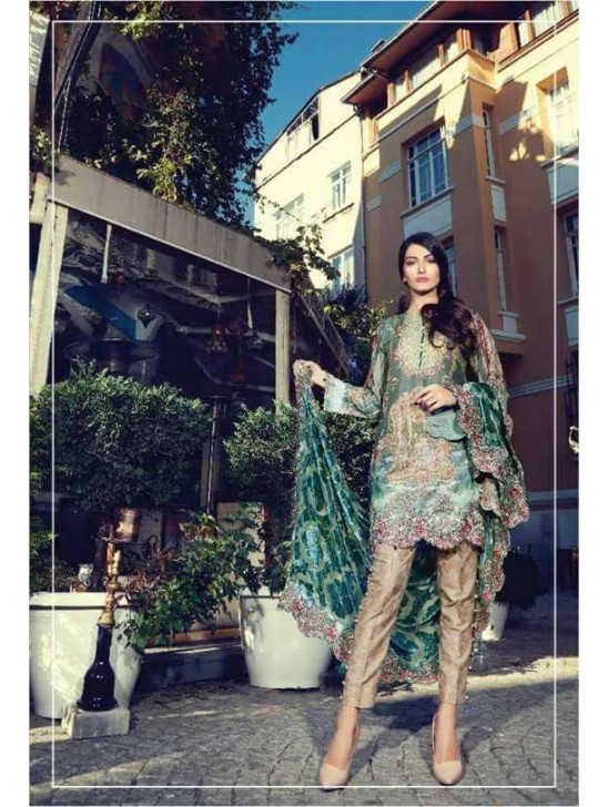 MARIA B NEW STYLISH EMBROIDERED READY MADE SUIT MARIA B NEW STYLISH EMBROIDERED READY MADE SUIT