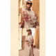 Beige Pakistani Designer Summer Suit Beige Pakistani Designer Summer Suit