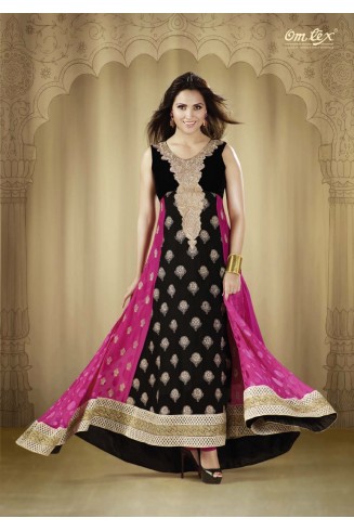 BESTSELLER OMTEX 606 LARA DUTTA DESIGNER ANARKALI SALWAR SUIT