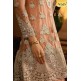 S-63 PEACH SYBELLA ANGELLIQUE WEDDING WEAR DRESS S-63 PEACH SYBELLA ANGELLIQUE WEDDING WEAR DRESS