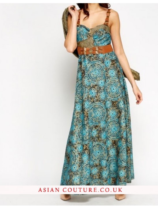Floral Contrast Metallic Bolero Dress Floral Contrast Metallic Bolero Dress