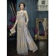 Silver Heavy Embroidered Indian Designer Anarkali Dress Silver Heavy Embroidered Indian Designer Anarkali Dress