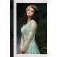 SKY BLUE INDIAN DESIGNER WEDDING AND BRIDAL GOWN