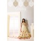 Cream Red Dress Floral Gown Anarkali