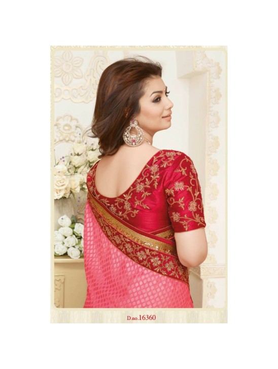 KH16360 Pink  Kasheesh Sheesha Designer Saree