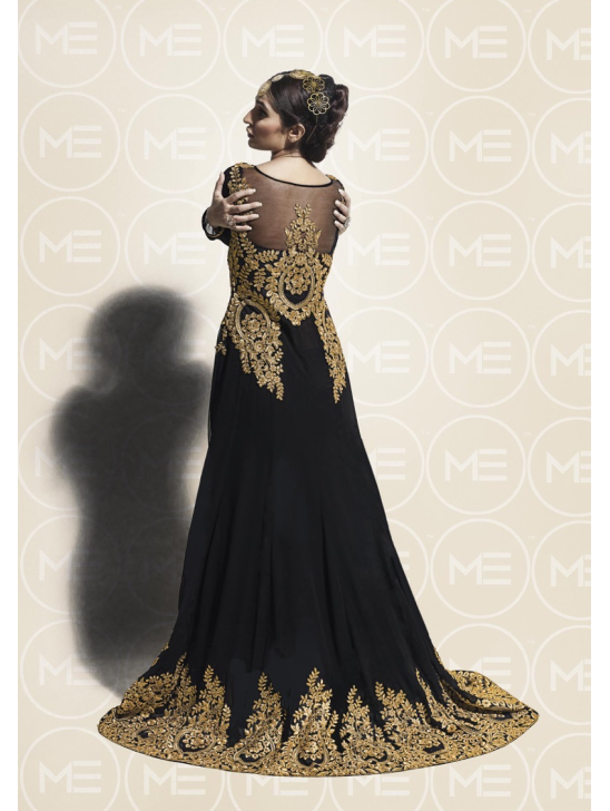 Gorgeous Black Colour Anarkali Dress Gorgeous Black Colour Anarkali Dress