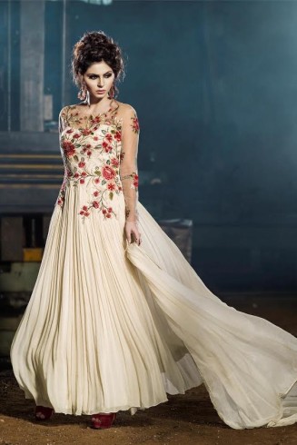 Cream Bela Designer Wedding Style Suit