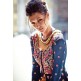 Blue & Pink Indian Designer Anarkali Maxi Gown Blue & Pink Indian Designer Anarkali Maxi Gown