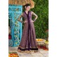 4616 Purple Princess Wedding Wear Embroidered Gown 4616 Purple Princess Wedding Wear Embroidered Gown