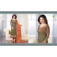 Mehndi Green & Orange Pakistani Salwar Suit Mehndi Green & Orange Pakistani Salwar Suit