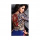ZMS12010 Blue With Red MAISHA MASKEEN Dress ZMS12010 Blue With Red MAISHA MASKEEN Dress