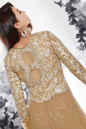 MS12011 Gold MAISHA MASKEEN Dress