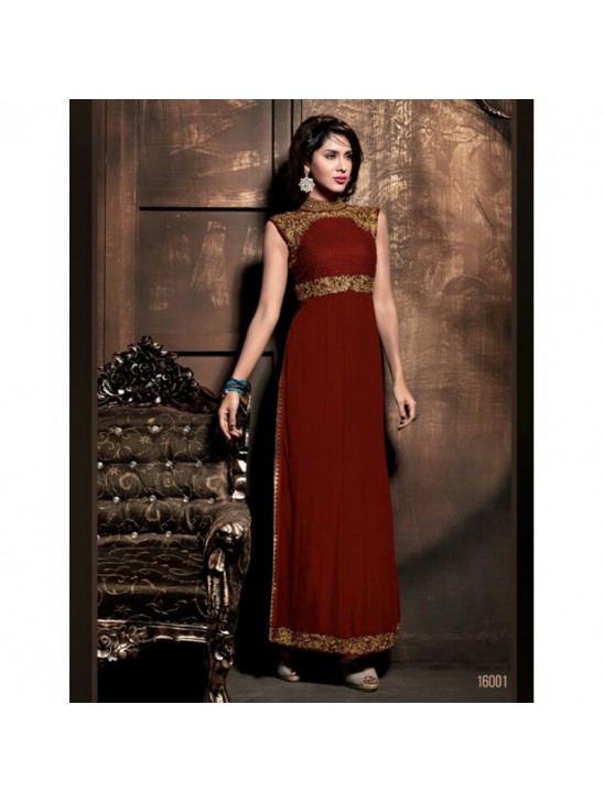 MS16001 Red MAISHA MASKEEN Dress MS16001 Red MAISHA MASKEEN Dress