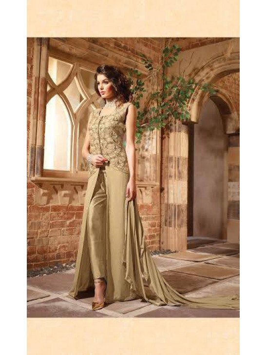 MN2704 LIGHT GOLD MAISHA NEERJA GEORGETTE SUIT MN2704 LIGHT GOLD MAISHA NEERJA GEORGETTE SUIT