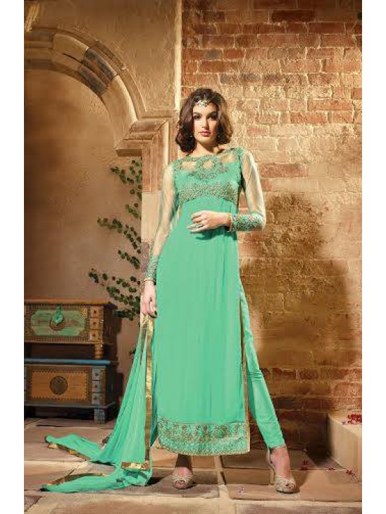 MN2707 MINT MAISHA MASKEEN NEERJA GEORGETTE SUIT MN2707 MINT MAISHA MASKEEN NEERJA GEORGETTE SUIT