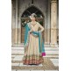 M24002 BEIGE AND SKY BLUE MOHINI HEAVEY EMBROIDERED ANARKALI DRESS M24002 BEIGE AND SKY BLUE MOHINI HEAVEY EMBROIDERED ANARKALI DRESS
