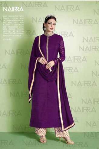 Purple Dress Straight Suit Elegant Gown