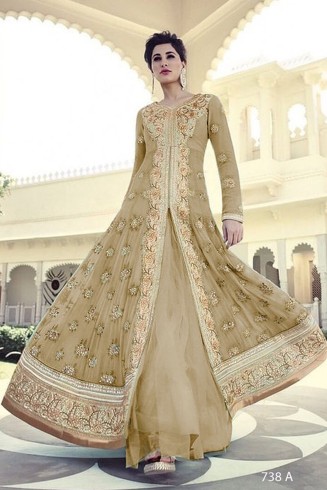 Gold Indian Wedding Party Dress