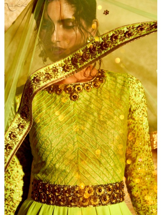 GREEN GOLD DUST WEDDING WEAR SUIT GREEN GOLD DUST WEDDING WEAR SUIT