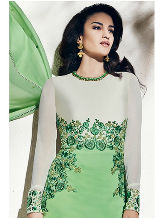 ROYAL GREEN PARTY WEAR INDIAN DESIGNER SUIT ROYAL GREEN PARTY WEAR INDIAN DESIGNER SUIT