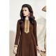 BROWN PLAIN SHALWAR KAMEEZ SUIT BROWN PLAIN SHALWAR KAMEEZ SUIT