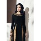 Black & Beige Pakistani Designer Salwar Suit Black & Beige Pakistani Designer Salwar Suit