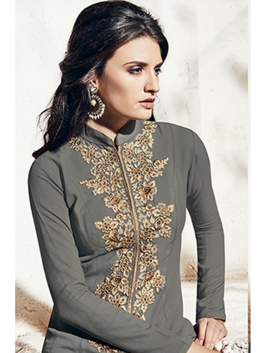 LILAC GREY INDIAN ETHNIC SALWAR SUIT LILAC GREY INDIAN ETHNIC SALWAR SUIT