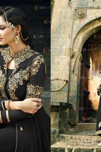 7108E NAVY BLUE Afreen Party Designer Wear