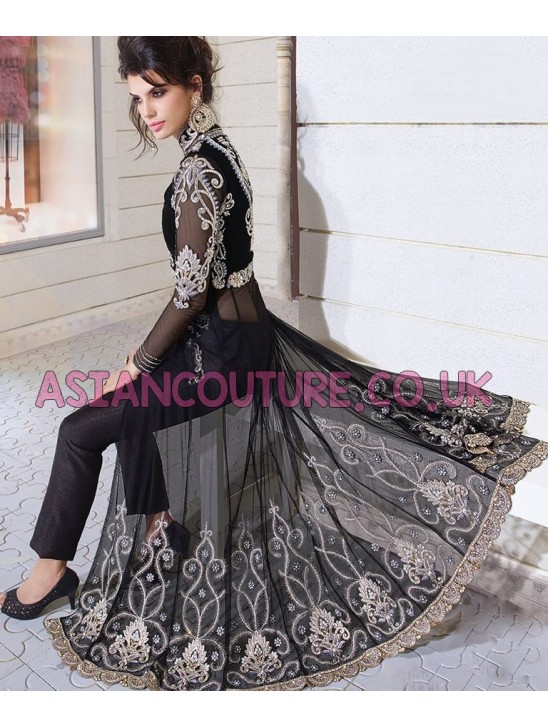 Z-12004 BLACK ZOYA EID AND WEDDING WEAR DRESS Z-12004 BLACK ZOYA EID AND WEDDING WEAR DRESS