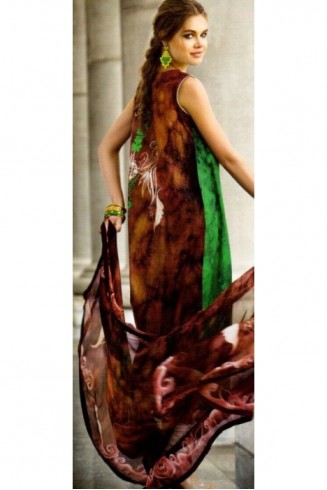 ROMA 6454-B GREEN COLOUR CASUAL SALWAR KAMEEZ SUIT
