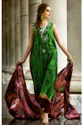 ROMA 6454-B GREEN COLOUR CASUAL SALWAR KAMEEZ SUIT