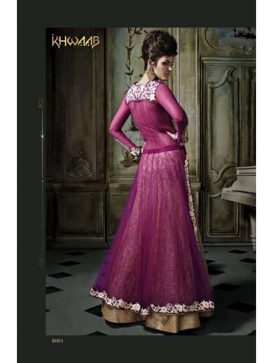Purple & Gold Indian Wedding Lehenga Purple & Gold Indian Wedding Lehenga